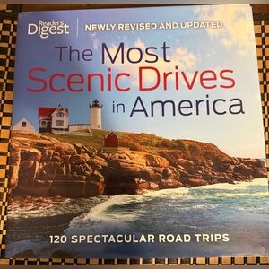 Blue and Red Scenic Drives Book